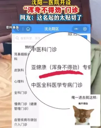 浑身不得劲门诊